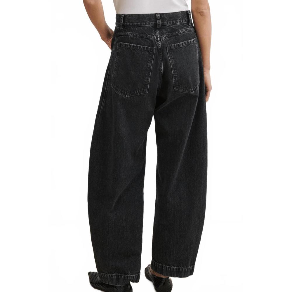 Rachel Comey Black Wide-Leg Jeans - Picture 2 of 4